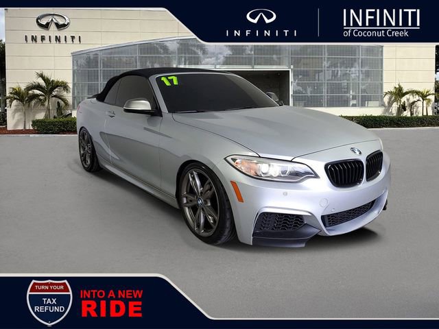 Used 2017 BMW M240i Convertible w/ Driving Assistance Package RWD image 1