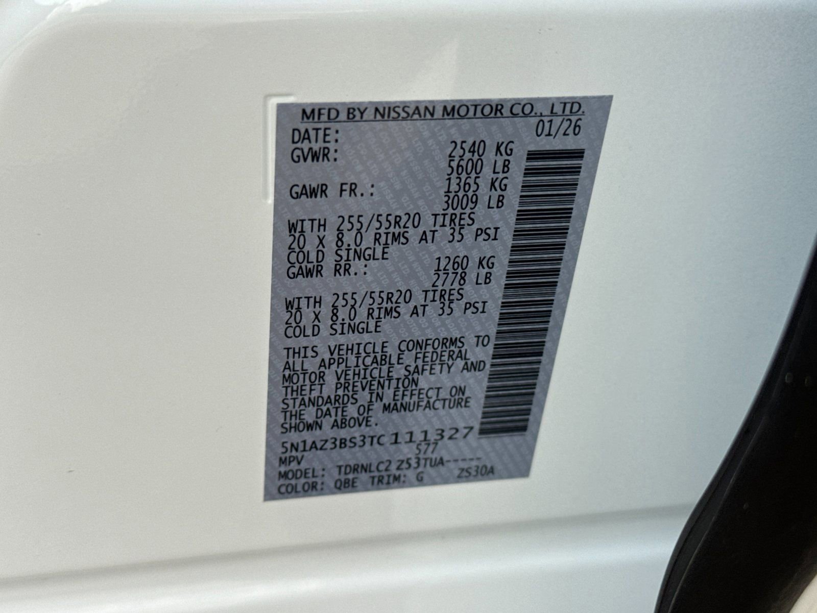 New 2026 Nissan Murano SV image 26