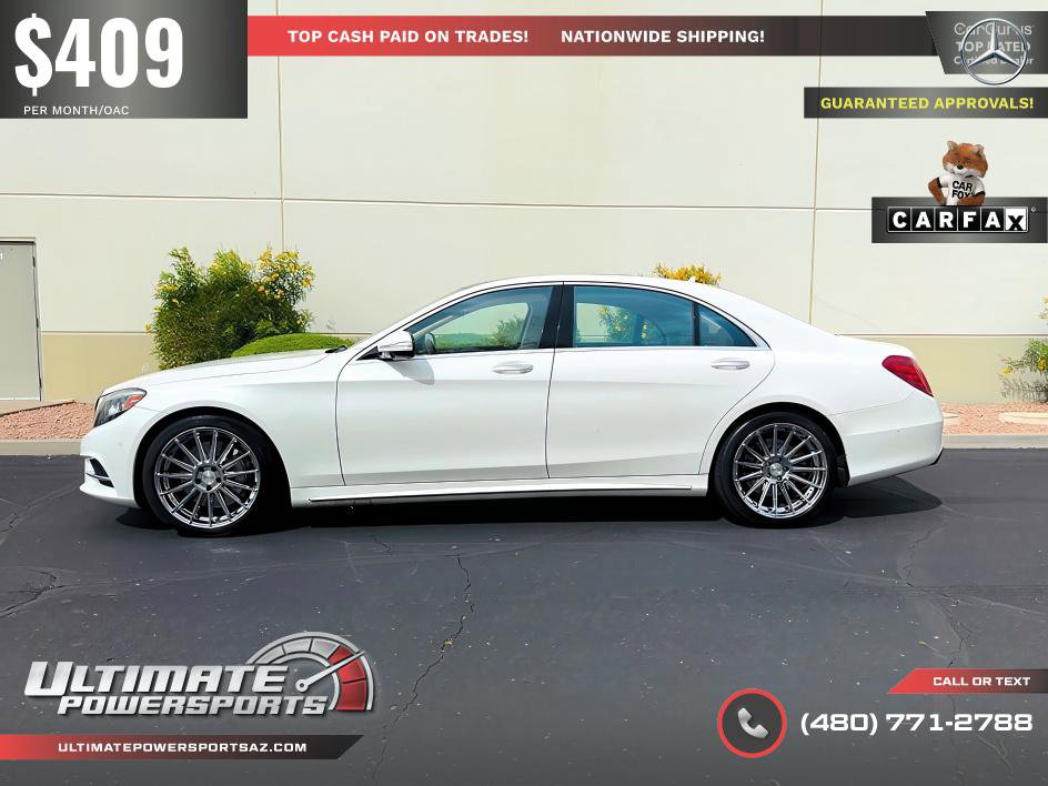 Used 2015 Mercedes-Benz S 550 Sedan image 3