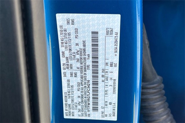 Used 2020 Ford F150 Raptor w/ Equipment Group 802A Luxury image 37