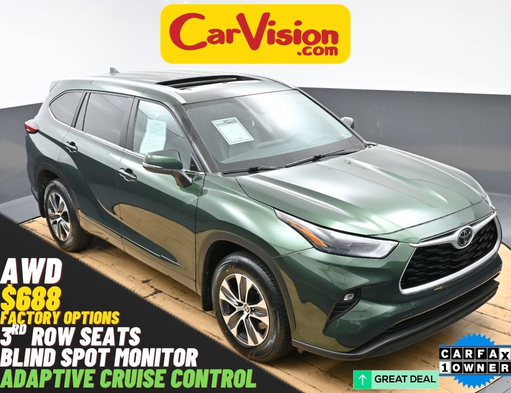 Used 2023 Toyota Highlander XLE AWD/4WD video 1