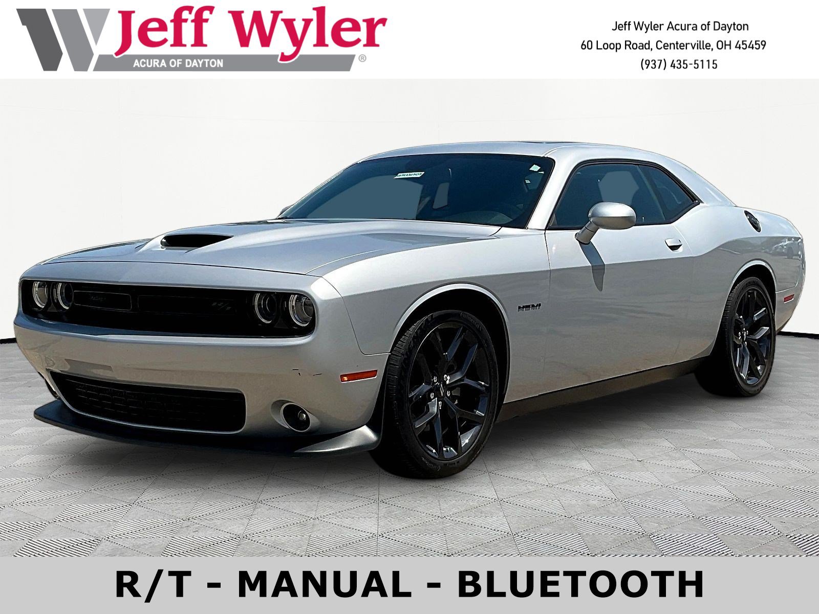 Used 2022 Dodge Challenger R/T w/ Blacktop Package RWD image 1