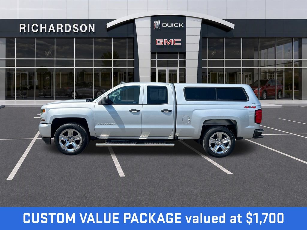 Used 2018 Chevrolet Silverado 1500 Custom w/ Custom Value Package AWD/4WD image 2