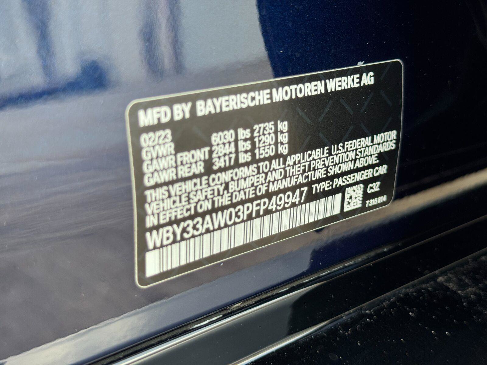 Used 2023 BMW i4 M50 AWD/4WD image 47