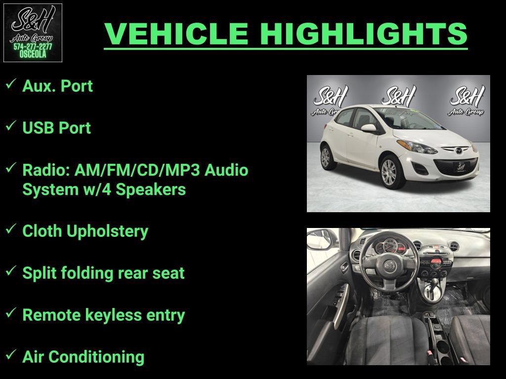 Used 2014 MAZDA MAZDA2 Sport FWD image 3