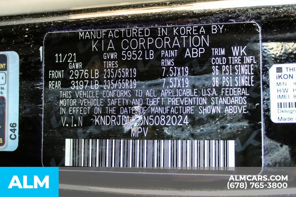 Used 2022 Kia Sorento SX image 45