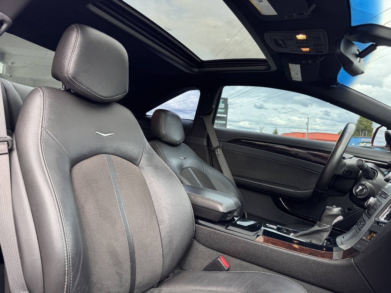 Used 2013 Cadillac CTS V w/ Wood Trim Package RWD image 13