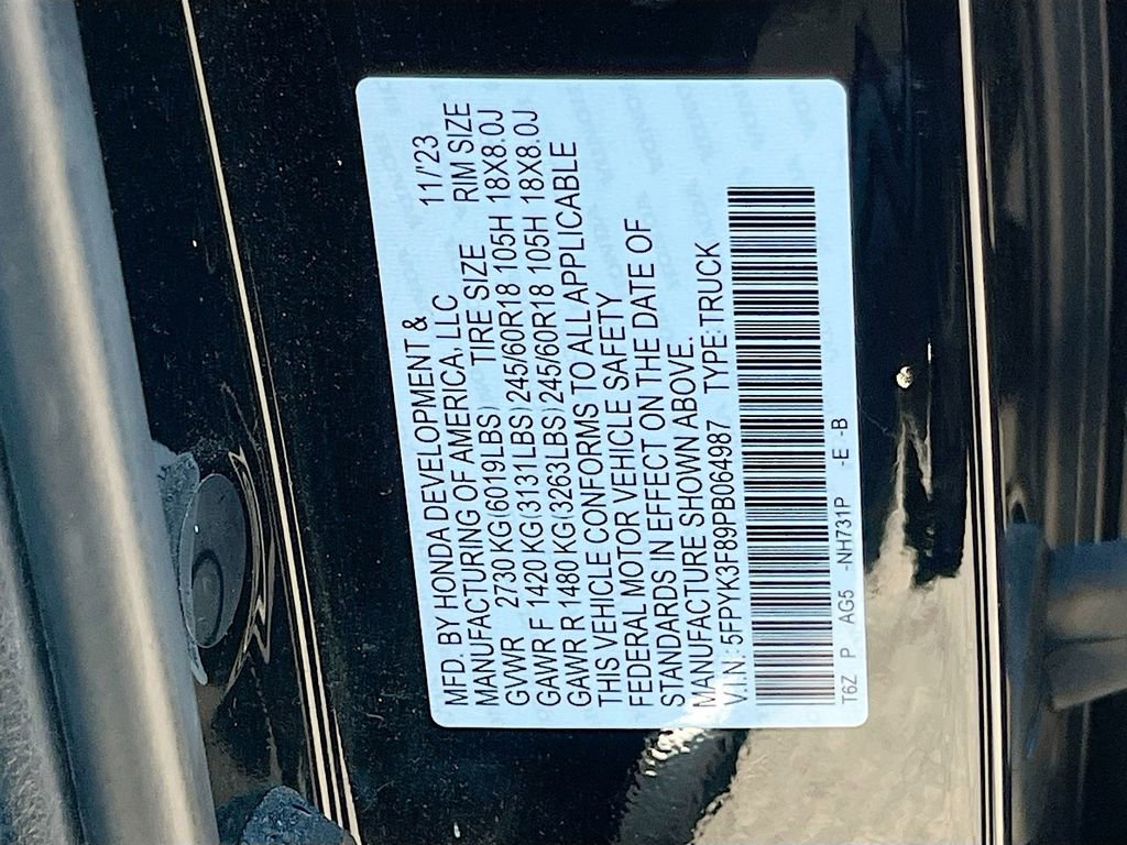 Used 2023 Honda Ridgeline Black Edition image 34