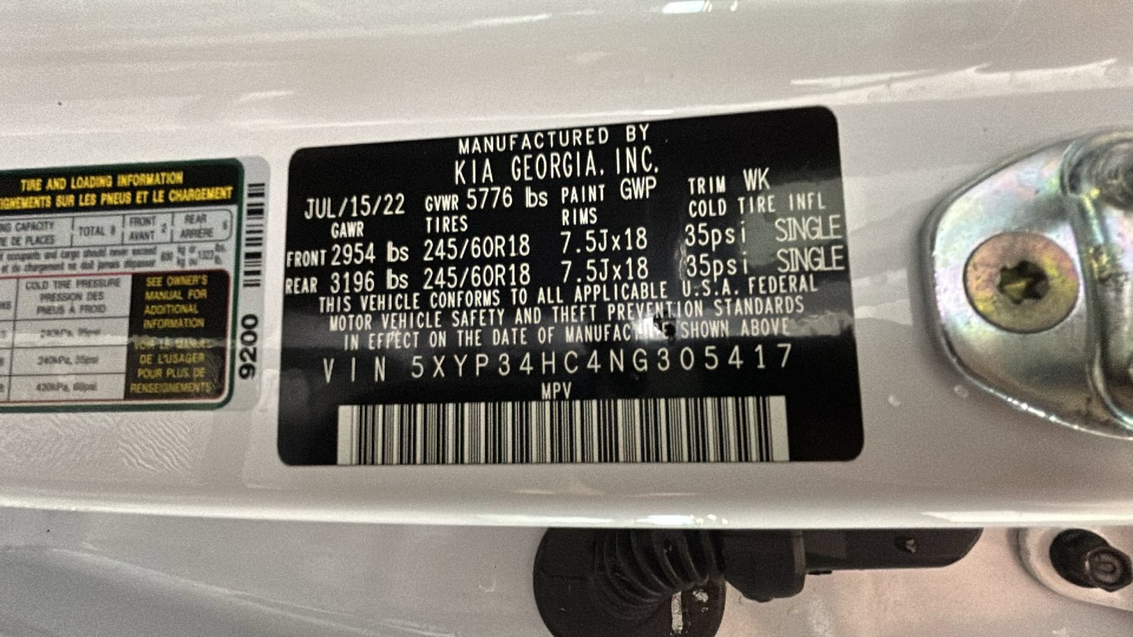 Used 2022 Kia Telluride EX FWD image 16