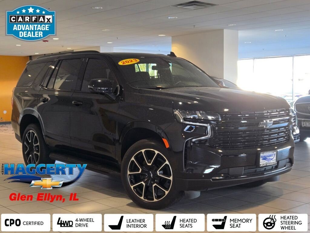 Certified 2023 Chevrolet Tahoe RST w/ Sport Performance Package image 1