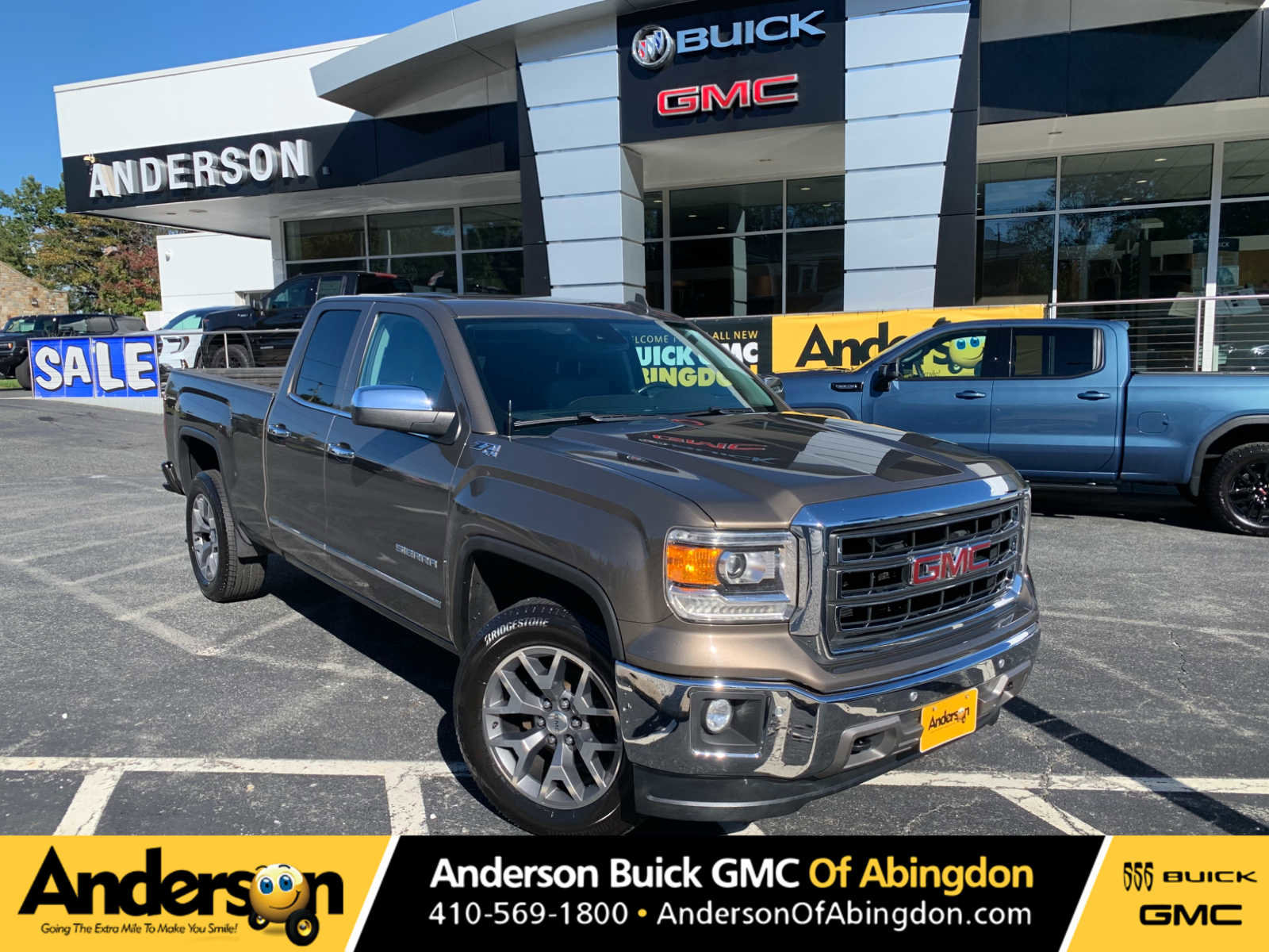 Used 2015 GMC Sierra 1500 SLT w/ Driver Alert Package
