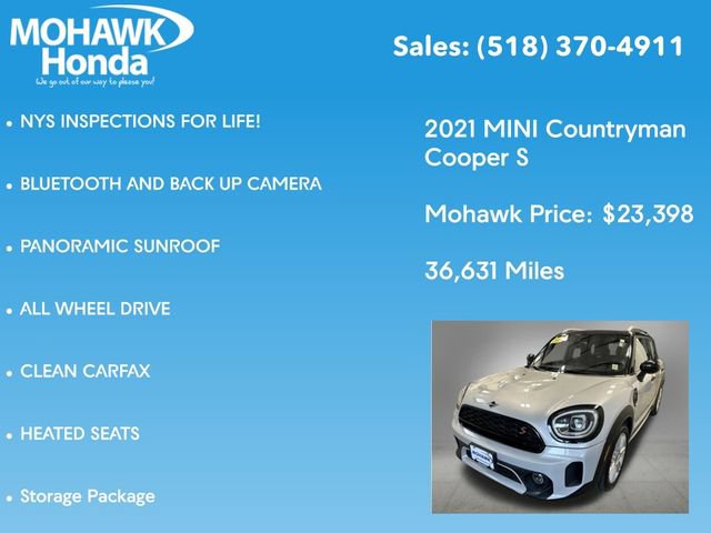 Used 2021 MINI Cooper Countryman S w/ Premium Package AWD/4WD image 7
