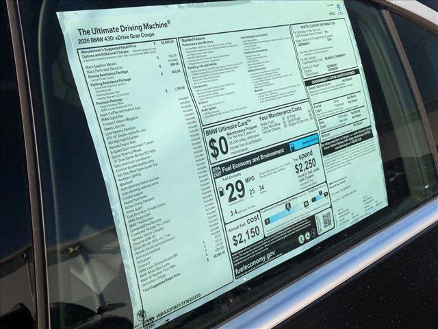 Used 2026 BMW 430i xDrive w/ Premium Package AWD/4WD image 19