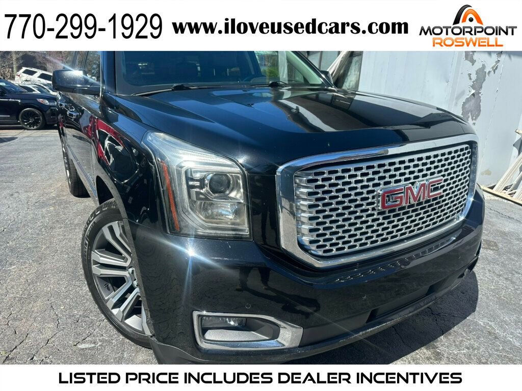 Used 2017 GMC Yukon XL Denali w/ Open Road Package AWD/4WD image 1