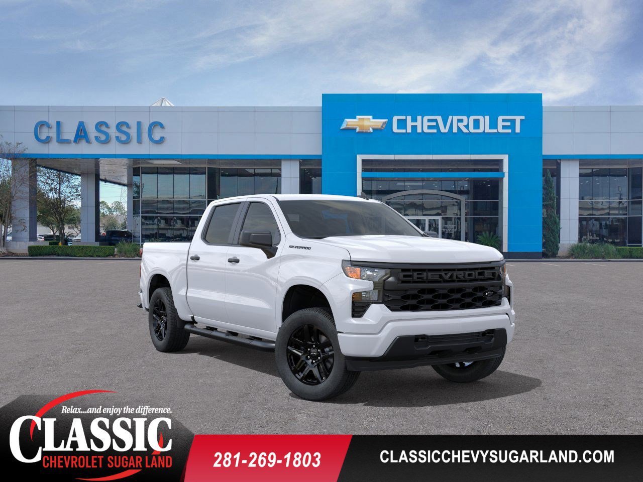 New 2024 Chevrolet Silverado 1500 Custom w/ LPO, Dark Essentials Package