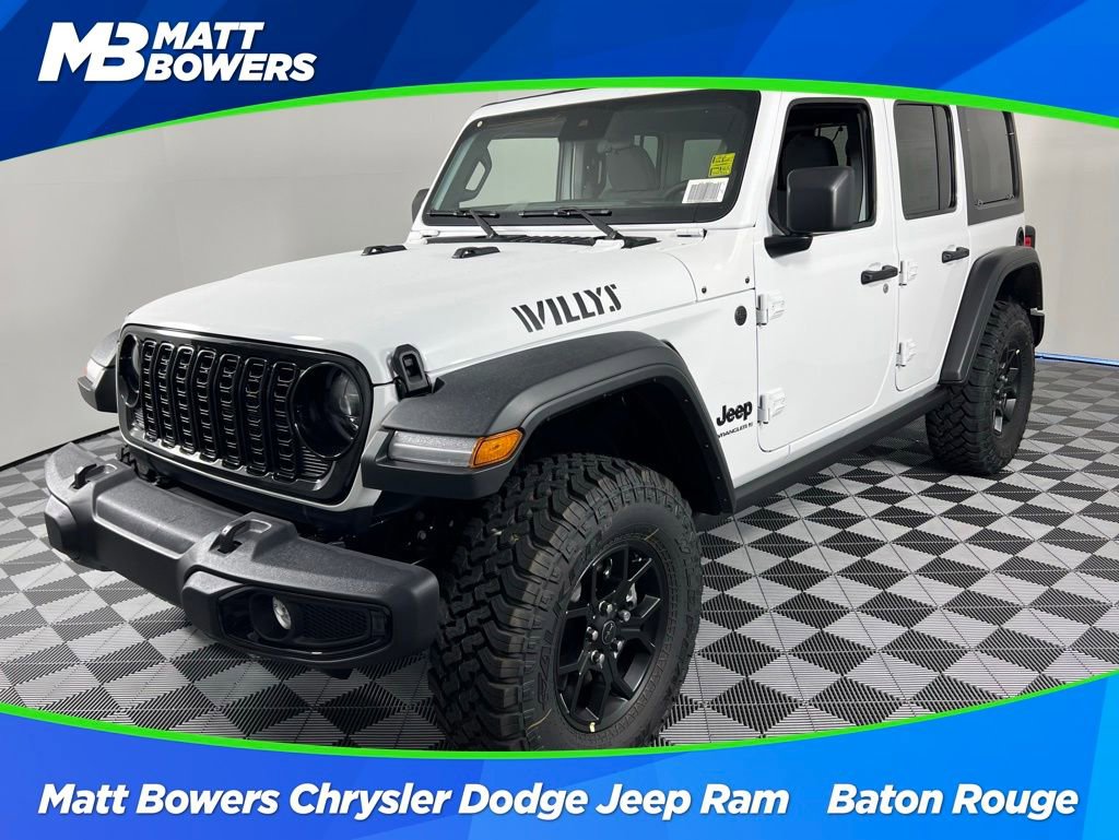 New 2025 Jeep Wrangler Willys