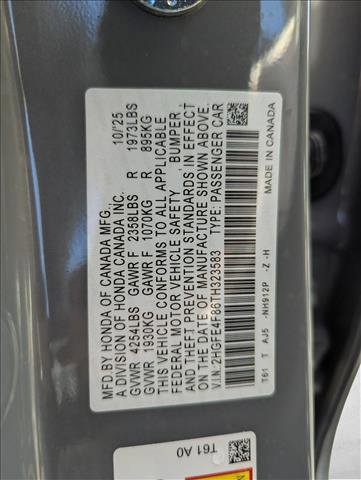 New 2026 Honda Civic Sport Touring image 17