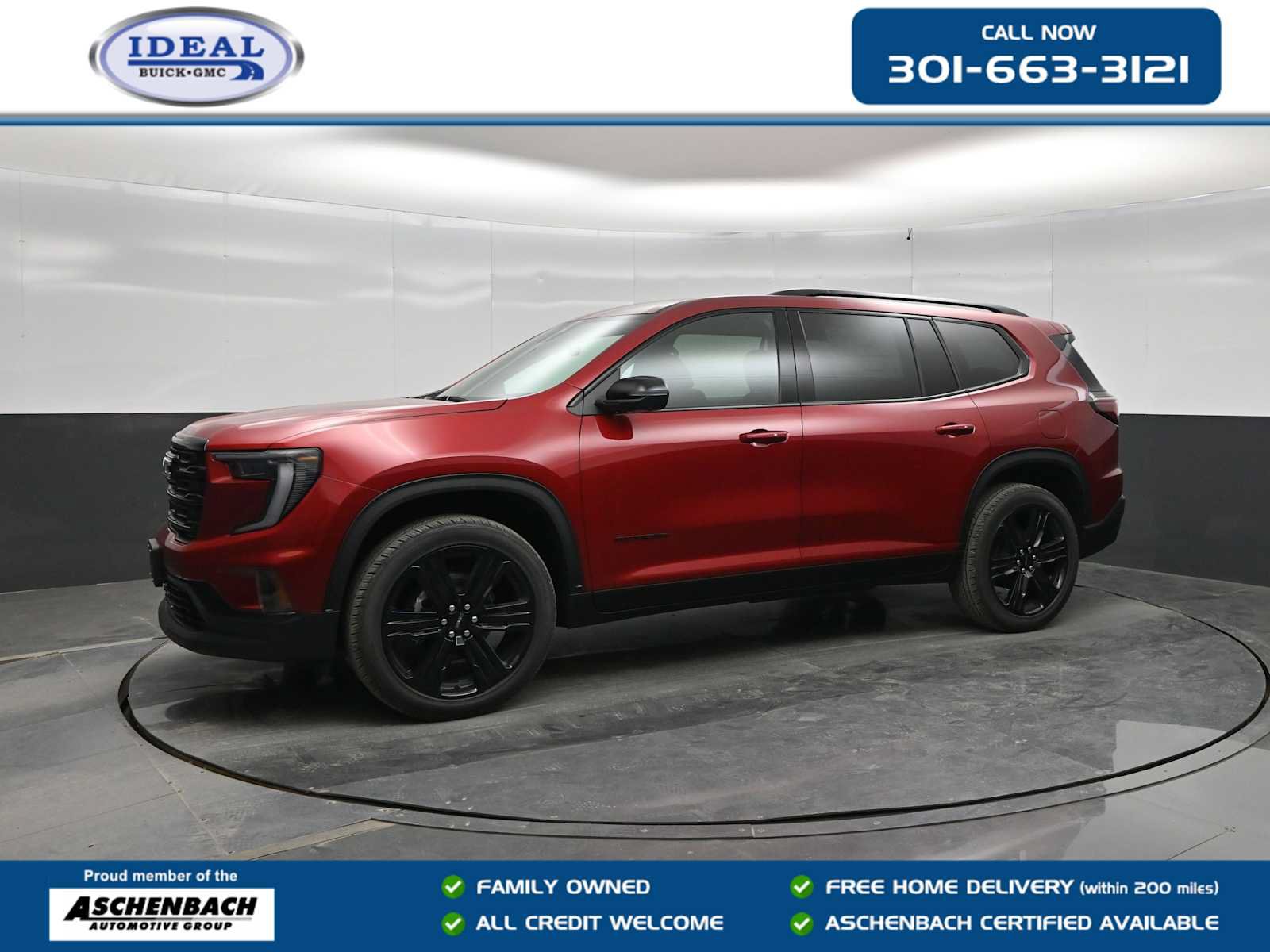 New 2026 GMC Acadia Elevation w/ Black Edition