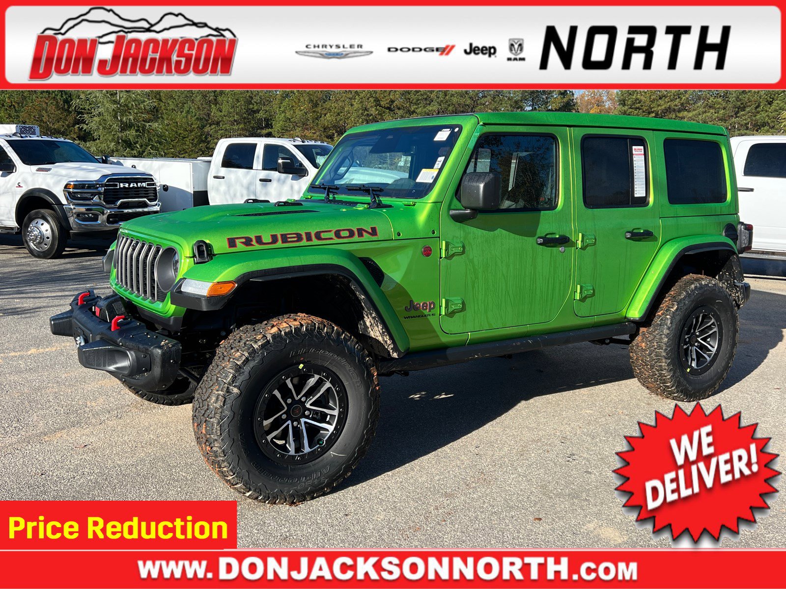 New 2026 Jeep Wrangler Unlimited Rubicon