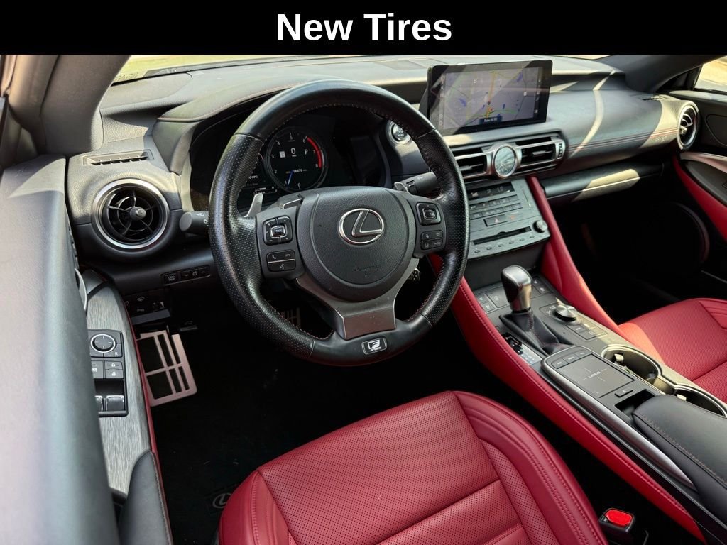 Certified 2024 Lexus RC 300 F Sport w/ Navigation Package RWD image 3