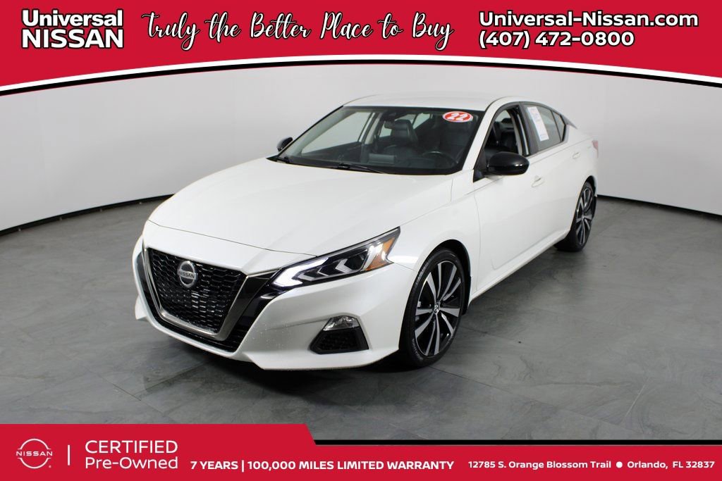 Certified 2022 Nissan Altima 2.5 SR