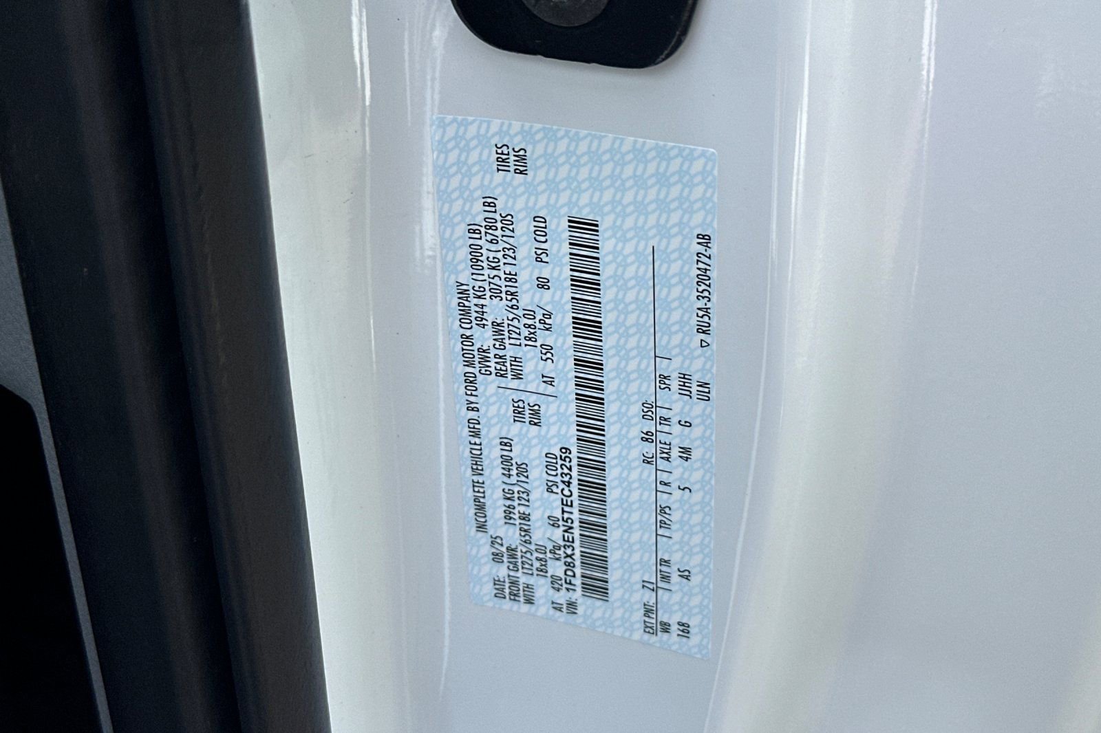 New 2026 Ford F350 XL w/ XL Chrome Package image 25