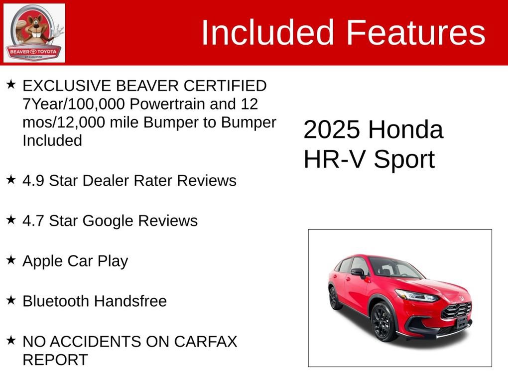 Used 2025 Honda HR-V Sport image 4
