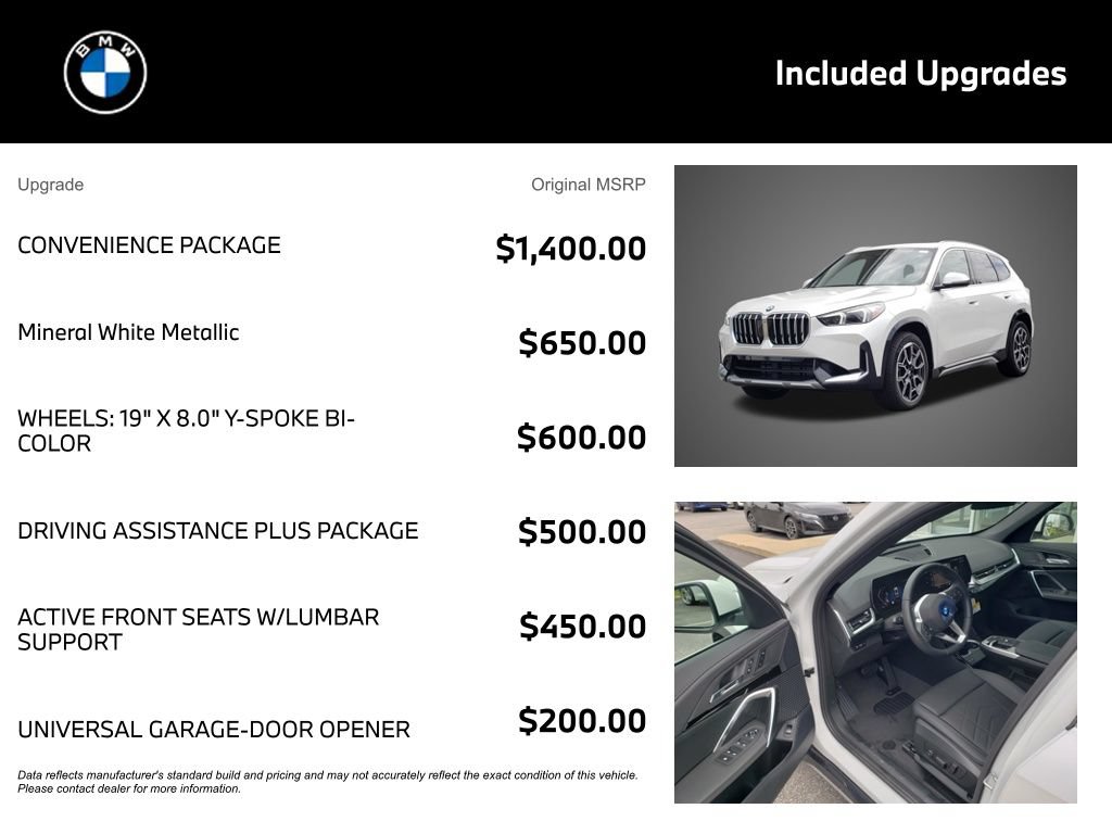 New 2026 BMW X1 xDrive28i w/ Convenience Package AWD/4WD image 4