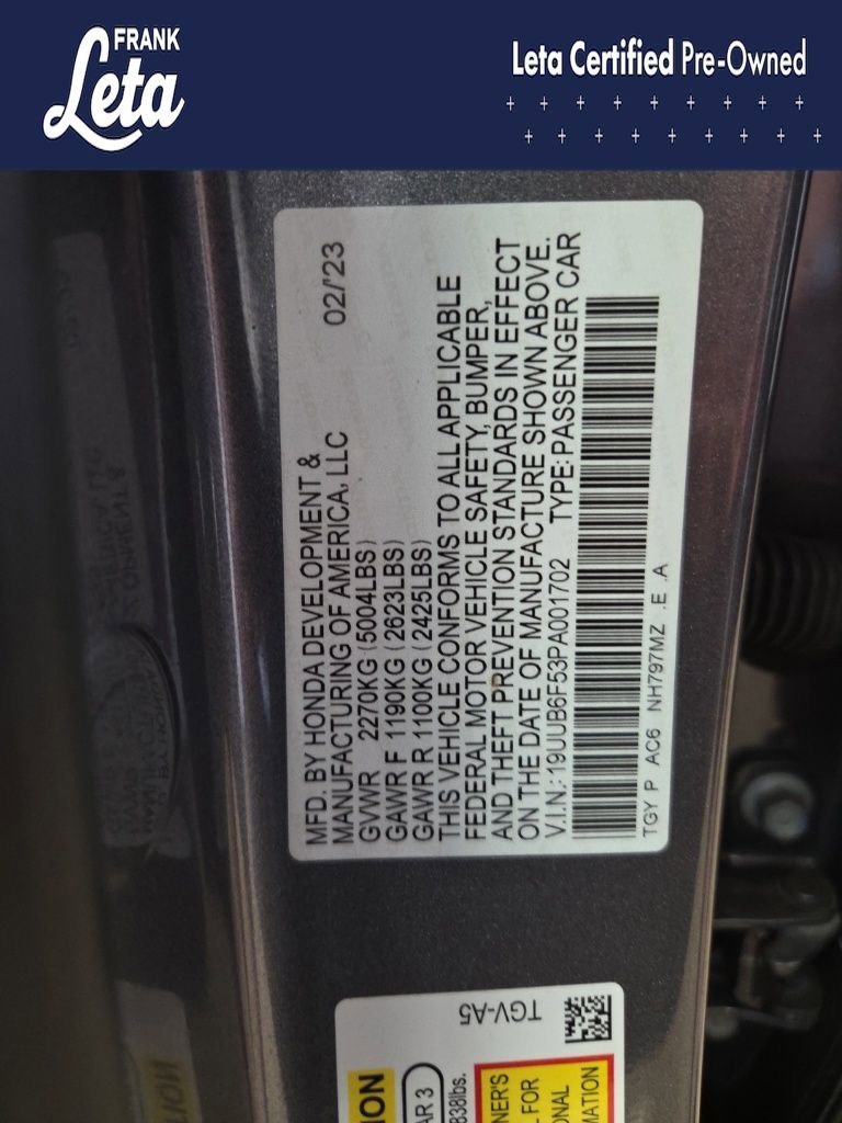 Used 2023 Acura TLX SH-AWD w/ A-SPEC Pkg image 26