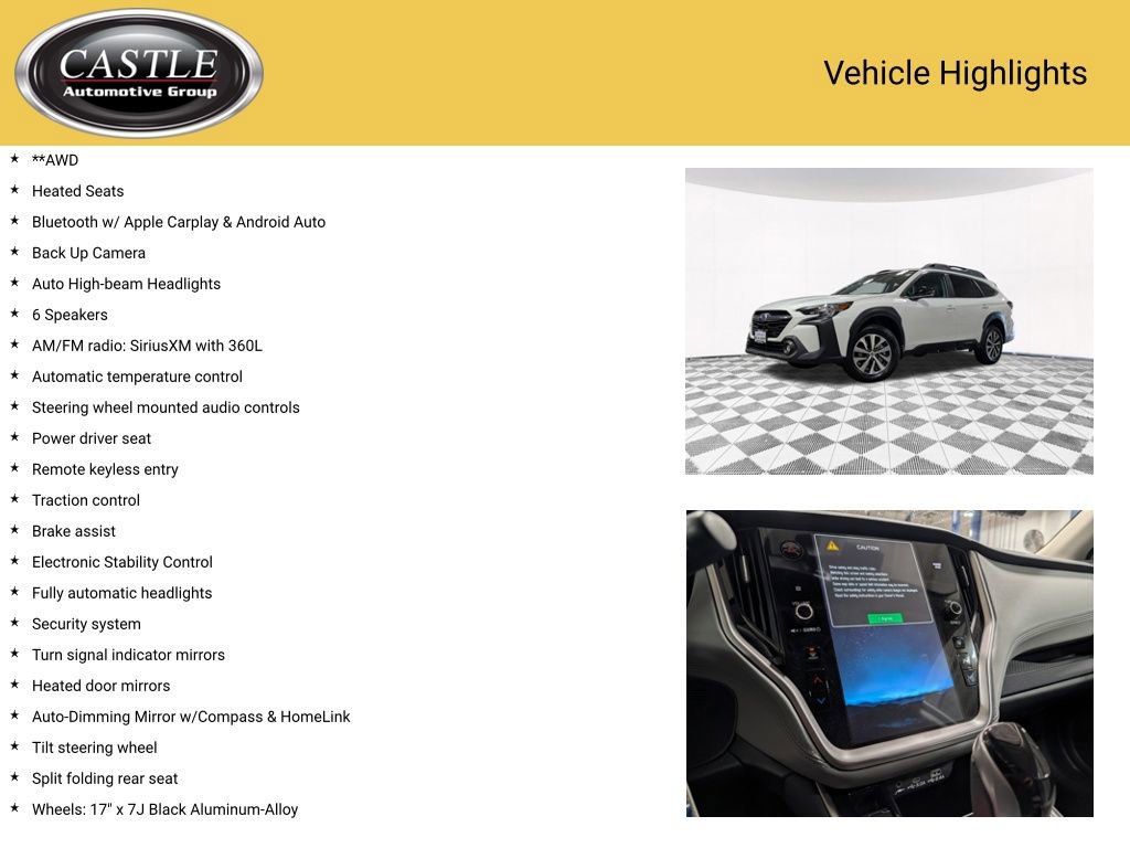 Used 2025 Subaru Outback Premium w/ Popular Package #1A image 4