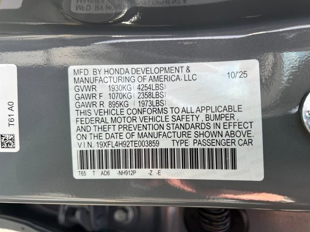 New 2026 Honda Civic Sport Touring image 20