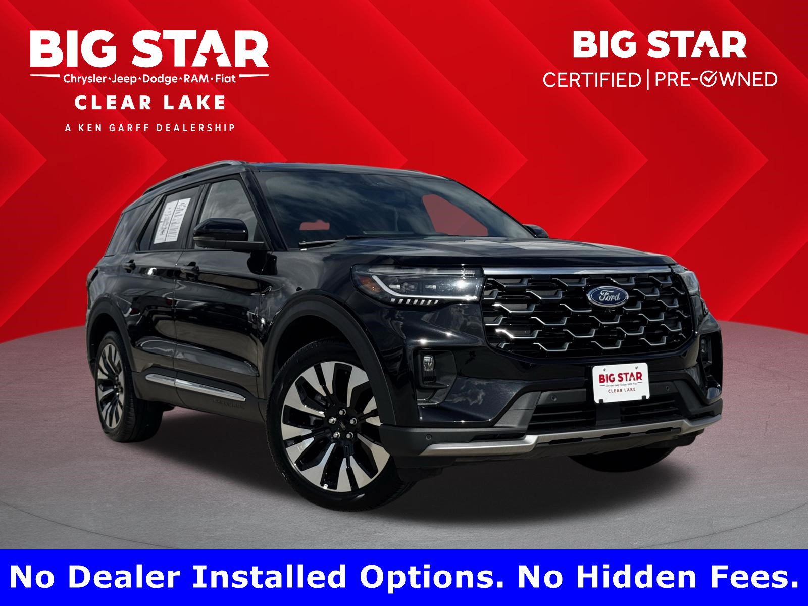 Used 2026 Ford Explorer Platinum w/ LUX Leather Package