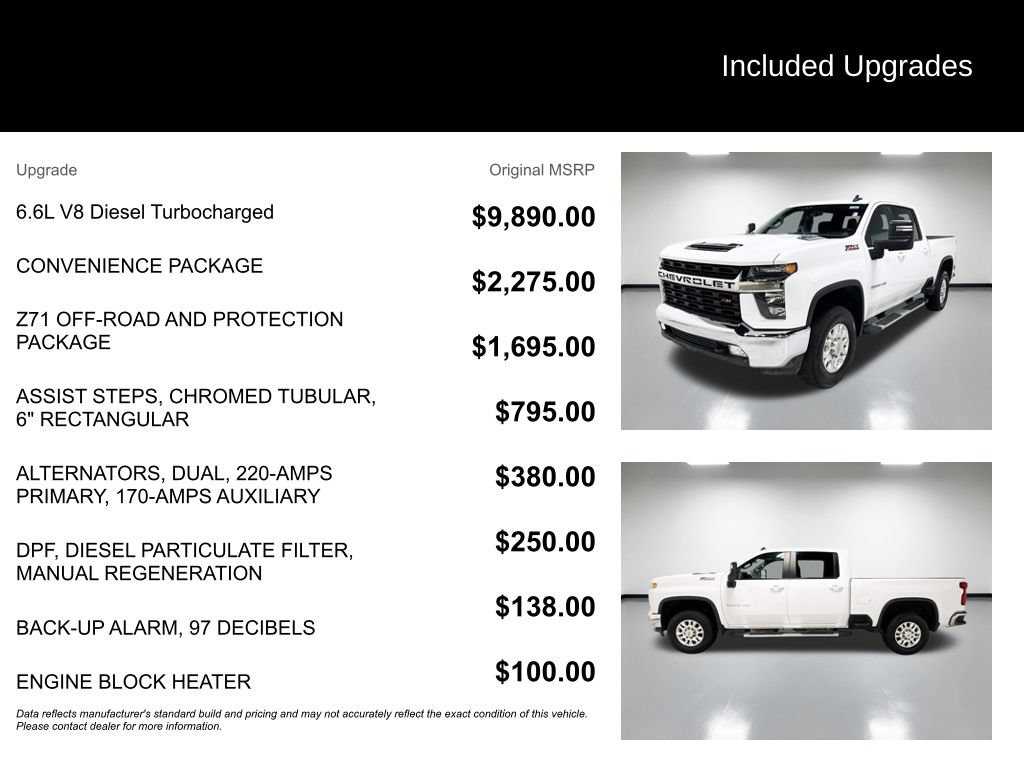 Used 2023 Chevrolet Silverado 2500 LT w/ Convenience Package AWD/4WD image 7