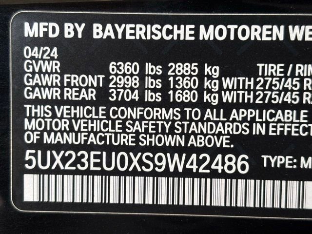 Used 2025 BMW X5 xDrive40i w/ Premium Package image 31