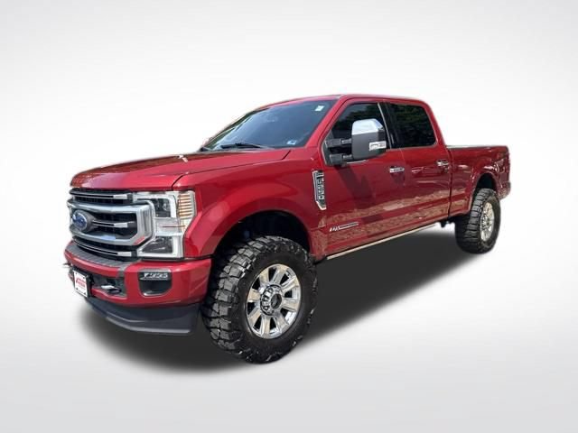 Used 2020 Ford F250 Platinum w/ FX4 Off-Road Package AWD/4WD image 3