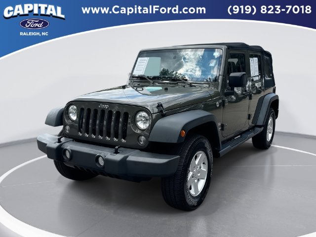 Used 2015 Jeep Wrangler Unlimited Sport w/ Quick Order Package 24S AWD/4WD image 1