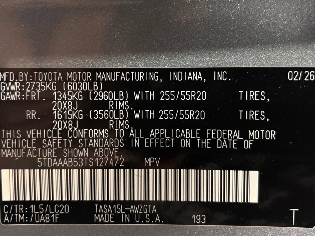 Used 2026 Toyota Grand Highlander AWD image 11