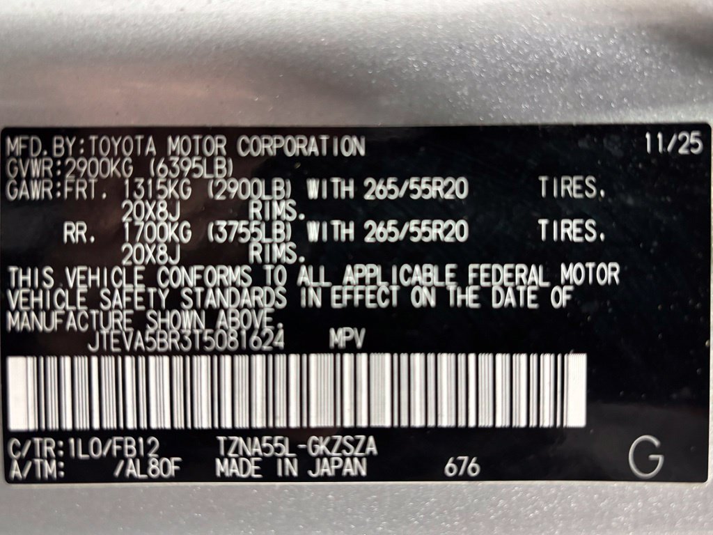 Used 2026 Toyota 4Runner TRD Sport AWD/4WD image 11