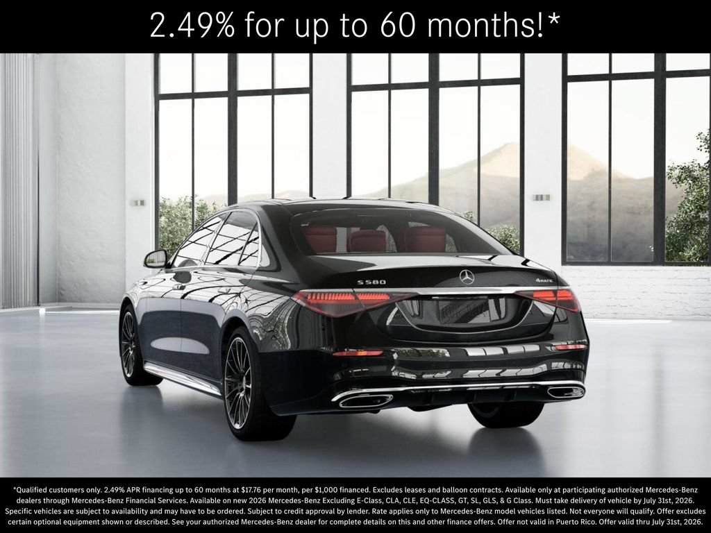 New 2026 Mercedes-Benz S 580 4MATIC Sedan image 27