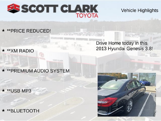 Used 2013 Hyundai Genesis 3.8 w/ Technology Pkg RWD image 10