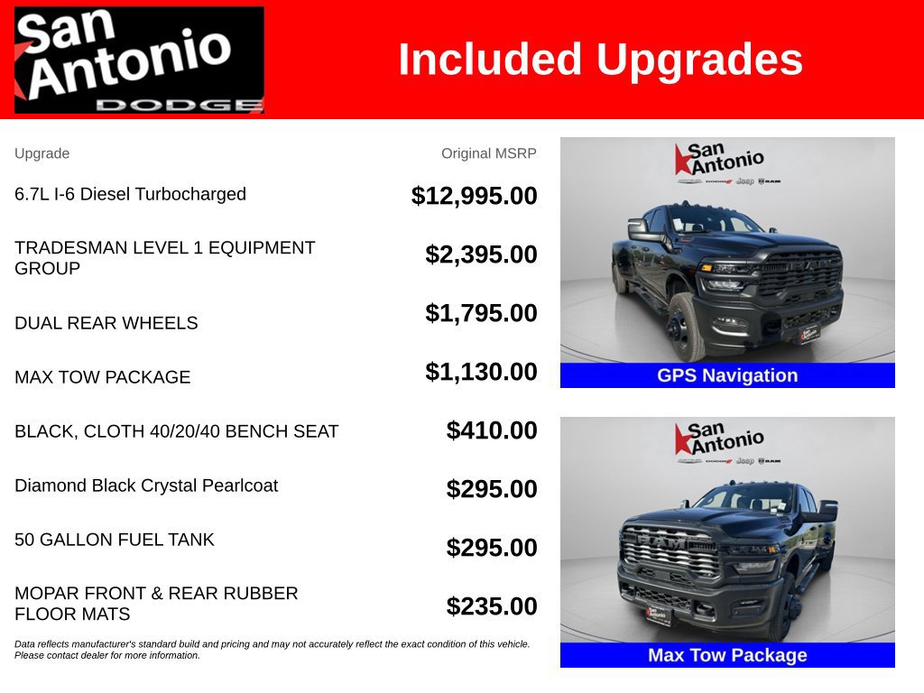 New 2027 RAM 3500 Tradesman AWD/4WD image 6