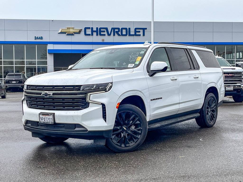 Used 2021 Chevrolet Suburban RST w/ Rear Media and Nav Package image 1