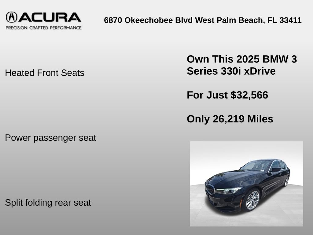 Used 2025 BMW 330i xDrive Sedan AWD/4WD image 18