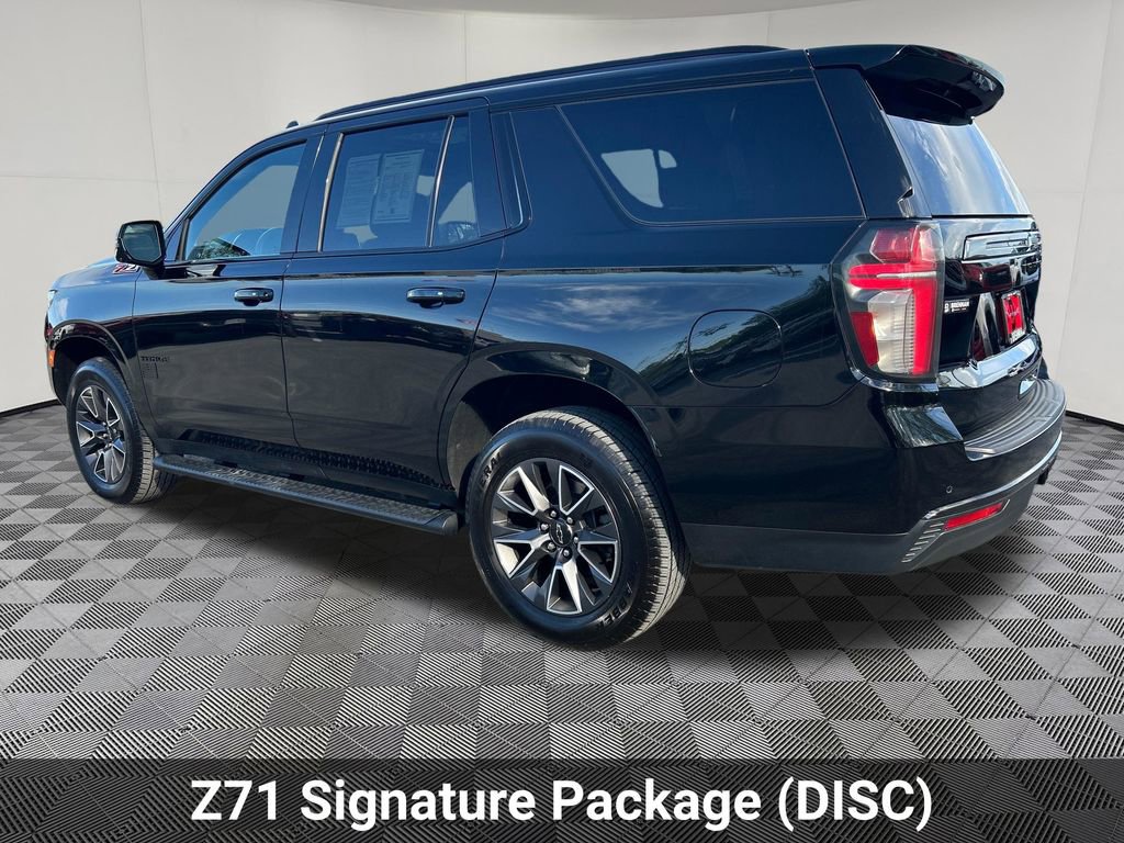 Certified 2021 Chevrolet Tahoe Z71 w/ Z71 Signature Package AWD/4WD image 3