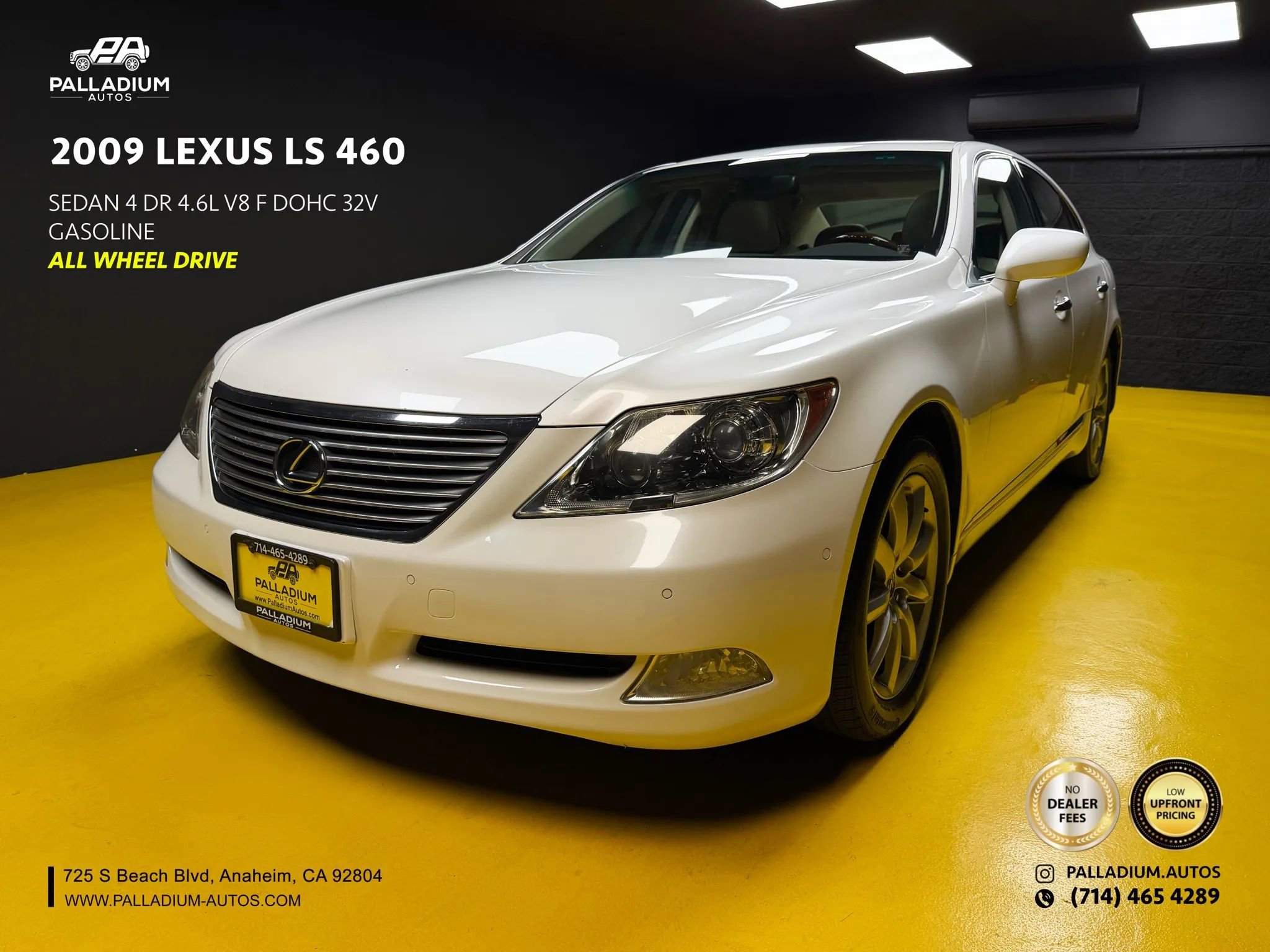 Used 2009 Lexus LS 460 AWD w/ Comfort Seating Pkg