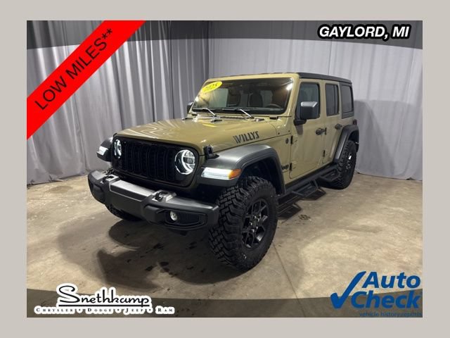 Used 2025 Jeep Wrangler Unlimited Sport AWD/4WD image 1