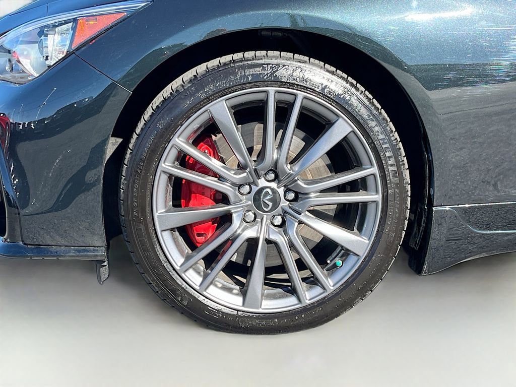 Used 2024 INFINITI Q50 Red Sport 400 w/ Black Opal Edition AWD/4WD image 33