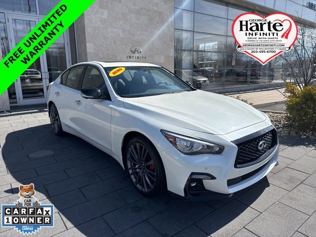 Certified 2024 INFINITI Q50 Red Sport 400 image 1