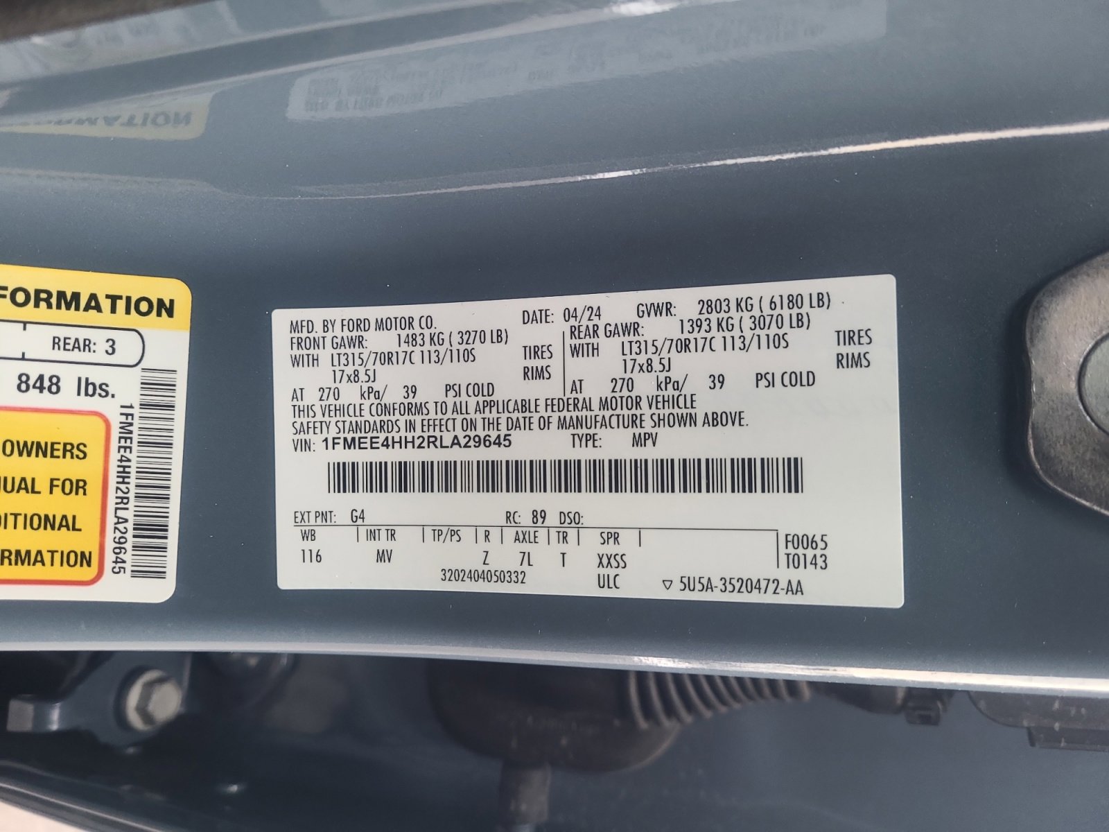 Certified 2024 Ford Bronco Everglades image 25