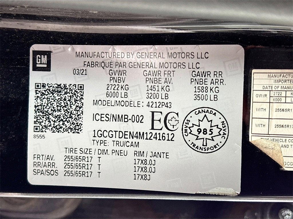 Used 2021 Chevrolet Colorado Z71 image 30